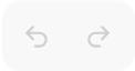 The Undo and Redo buttons in the top bar