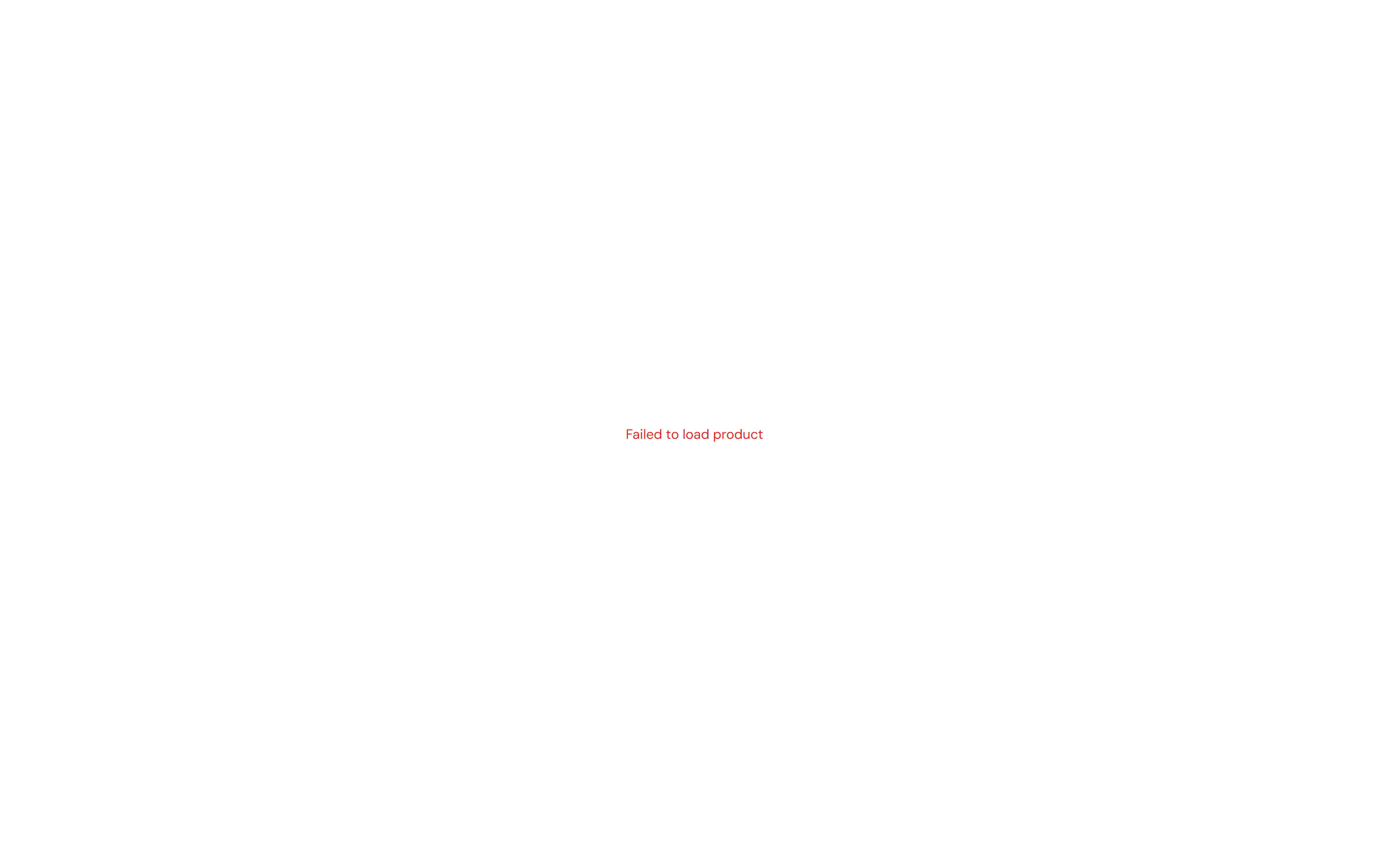 A store not found message shown when the customizer cannot load a product mapping